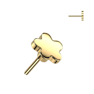 Titanio top flor Push In