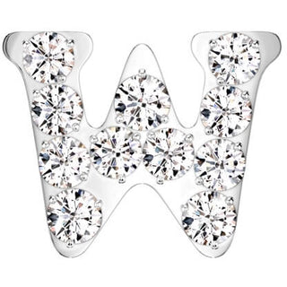 Titanio Circonitas Letras Alfabeto Push In