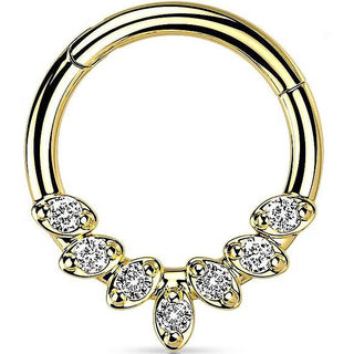 Anillo 7 Circonitas Clicker