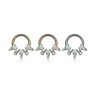 Anillo Circonita Clicker