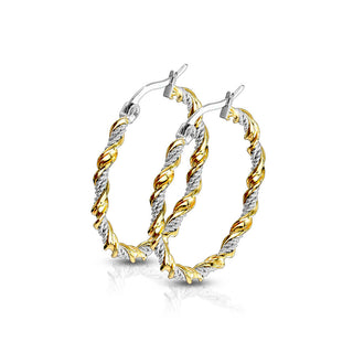 Plata y oro entrelazados