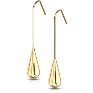 Colgante de cadena y gota