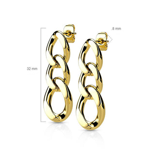 Colgante de cadena gruesa