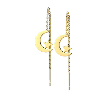 Colgante Cadena Estrella Luna