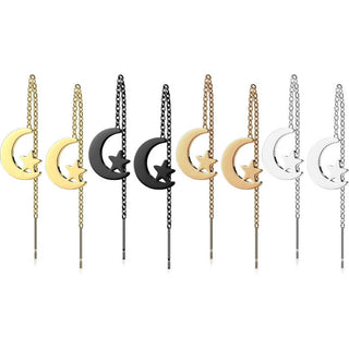 Colgante Cadena Estrella Luna