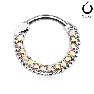 Septum Piercing Clicker Circonita Clicker