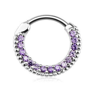 Septum Piercing Clicker Circonita Clicker