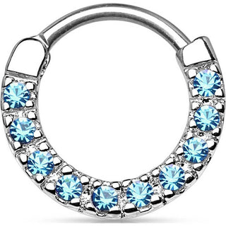 Septum Piercing Clicker Circonita Clicker