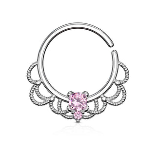 Anillo Circonita Flexible
