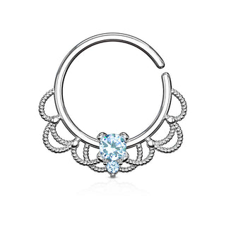 Anillo Circonita Flexible