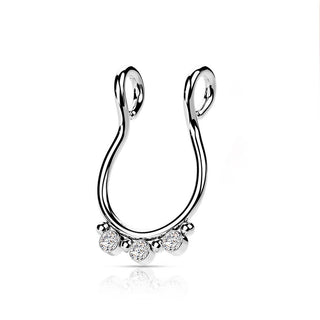 Nariz Falsa Septo 3 Zirconia Plano  Flexible