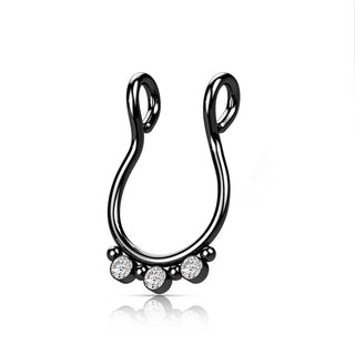 Nariz Falsa Septo 3 Zirconia Plano  Flexible