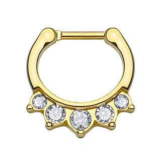 Septum Piercing Clicker 5 Circonita Clicker