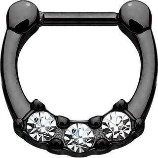 Septum Piercing Clicker 3 Circonitas Clicker