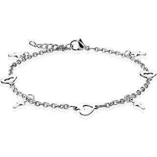 Plata con corazones y cruces