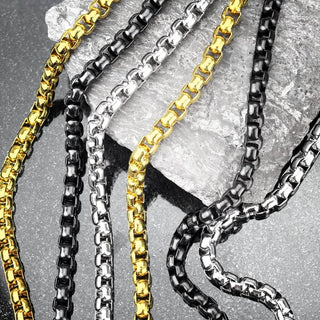 Cadena oro Box