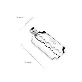 Hoja de afeitar Plata