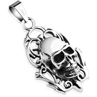 Calavera de plata