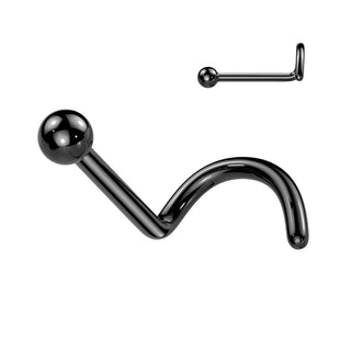 Titanio Nariz Screw Bola