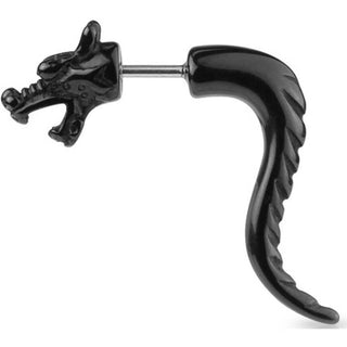 Acrílico Plug falso Dragón  Rosca interna