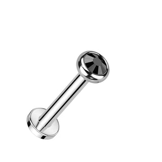 Titanio Circonita / Ópalo Rosca interna Labret