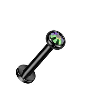Titanio Circonita / Ópalo Rosca interna Labret