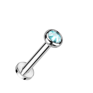 Titanio Circonita / Ópalo Rosca interna Labret