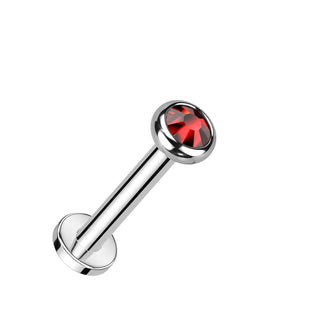 Titanio Circonita / Ópalo Rosca interna Labret