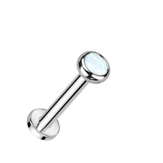 Titanio Circonita / Ópalo Rosca interna Labret