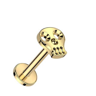 Titanio Calavera Rosca interna Labret