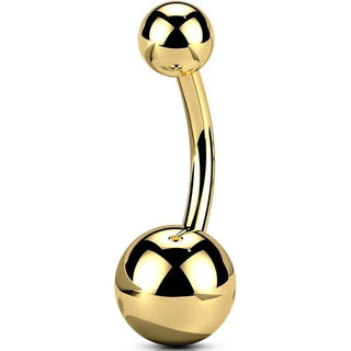Titanio Piercing ombligo Bola Rosca interna