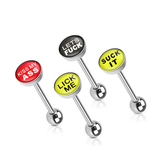 Barbell Logo, 4 piezas