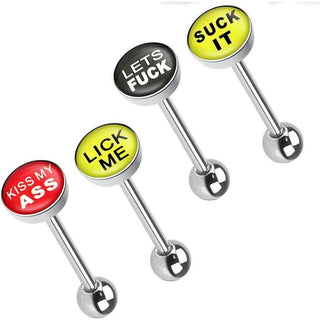 Barbell Logo, 4 piezas