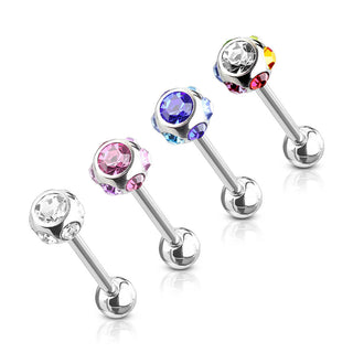 Barbell Pack bolas de Circonita, 4 piezas