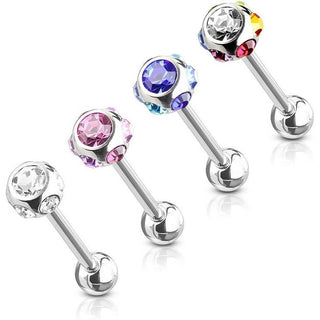 Barbell Pack bolas de Circonita, 4 piezas