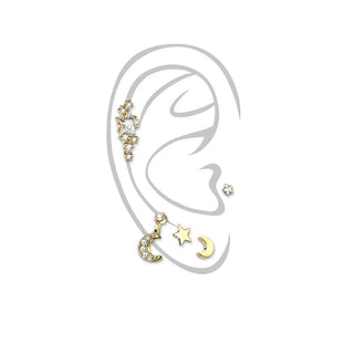 Barbell Set Labret Barbell, 5 piezas