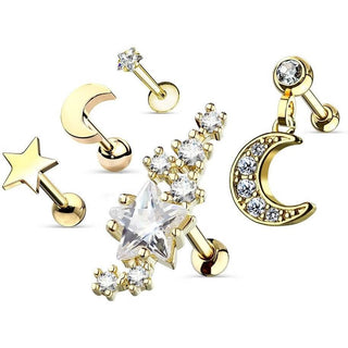 Barbell Set Labret Barbell, 5 piezas