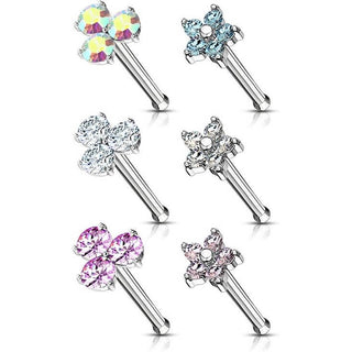 Nariz Stud Pack Circonita, 6 piezas
