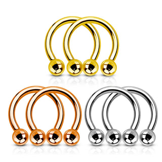 Herradura Bola, 3 pares