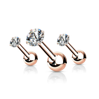 Barbell Circonita Redonda superior 2, 3 y 4 mm, 3 piezas