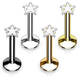 Circonita Estrella Rosca interna Labret, 4 piezas