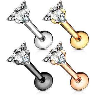 Circonita Triángulo Rosca interna Labret, 4 piezas