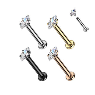 Circonita talla marquesa Rosca interna Labret, 4 piezas