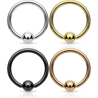 Anillo Bola Cierre de bola, 4 piezas