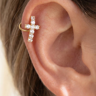 Golden Helix Rings – selection on linen