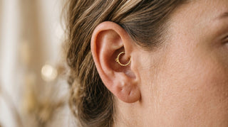 Golden Conch Piercing