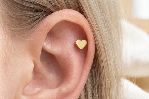 Piercing Oreja Corazón