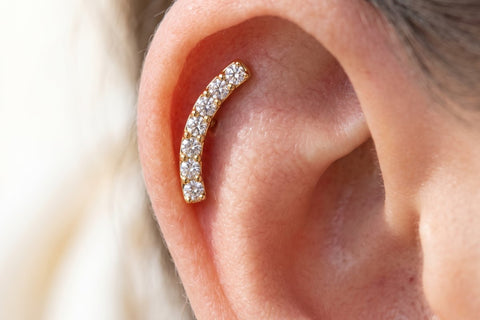 Piercing hidden helix