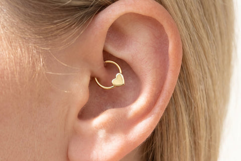 Piercing Daith Corazón