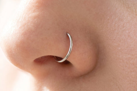 Piercing nariz aro